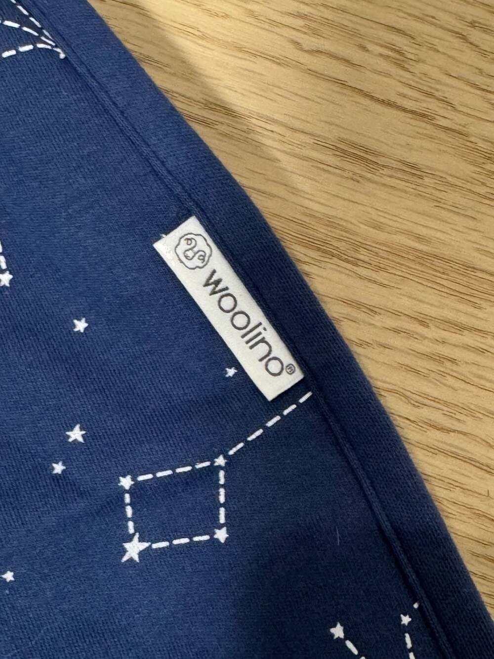 Woolino 4 Season Ultimate Baby Sleep Bag Merino Wool Night Sky 2-24 Months - Picture 4 of 10